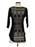 Lily White Black 3/4 Sleeve Top Size XS - photo 2