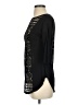 Lily White Black 3/4 Sleeve Top Size XS - photo 5