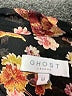 Ghost 100% Viscose Brown Long Sleeve Blouse Size M - photo 7