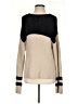 Knox Rose Color Block Tan Pullover Sweater Size S - photo 1