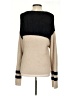Knox Rose Color Block Tan Pullover Sweater Size S - photo 2