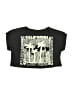 Zara Black Short Sleeve T-Shirt Size 6 - 7 - photo 1