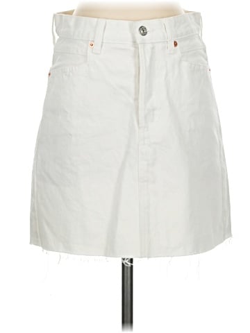 MNG Denim Skirt (view 1)