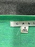 CAbi 100% Cotton Green Cardigan Size S - photo 7