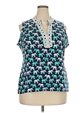 Crown & Ivy Sleeveless Blouse (view 1)