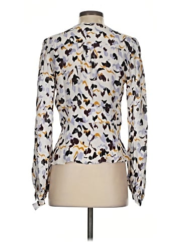A.L.C. Long Sleeve Silk Top (view 2)