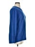 Design History Solid Blue Pullover Sweater Size XL - photo 4