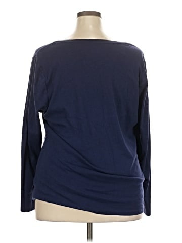 Lane Bryant 3/4 Sleeve T-Shirt (view 2)