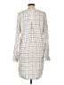 Soft Joie Plaid Ivory Casual Dress Size L - photo 2