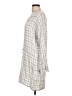 Soft Joie Plaid Ivory Casual Dress Size L - photo 5