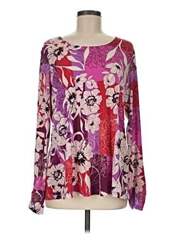 Susan Graver Long Sleeve Blouse (view 1)