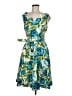 Talbots Tropical Blue Cocktail Dress Size 6 - photo 1