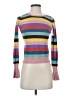 Guess Color Block Pink Turtleneck Sweater Size S - photo 1