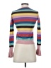 Guess Color Block Pink Turtleneck Sweater Size S - photo 2