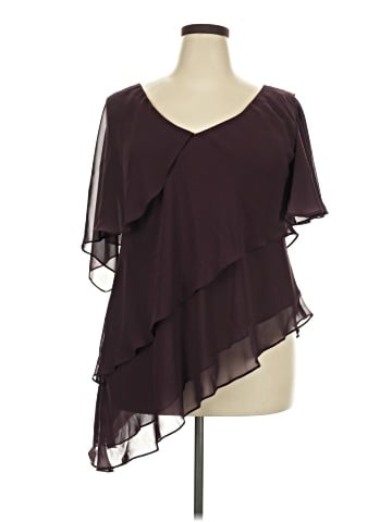 Coldwater Creek Short Sleeve Blouse (view 1)
