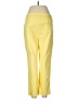 Chico's Yellow Casual Pants Size Med (1) - photo 2