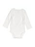 Carter's 100% Cotton Solid White Long Sleeve Onesie 9-12 MO / 12 MO - photo 2