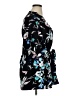 Lane Bryant 100% Polyester Black 3/4 Sleeve Blouse Size 14 - 16 Plus - photo 4