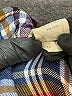 Harper Heritage 100% Rayon Plaid Blue Long Sleeve Button-Down Shirt Size XS - photo 8