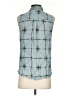 Rock & Republic 100% Rayon Blue Teal Sleeveless Blouse Size XS - photo 2