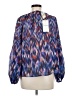 Tommy Bahama Blue Long Sleeve Blouse Size M - photo 2