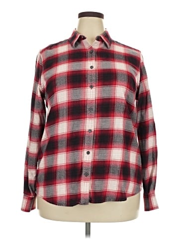 Lands' End Long Sleeve Button-Down Shirt (view 1)