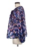 Tommy Bahama Blue Long Sleeve Blouse Size M - photo 5