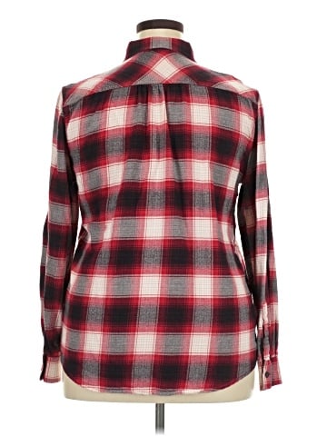 Lands' End Long Sleeve Button-Down Shirt (view 2)