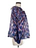 Tommy Bahama Blue Long Sleeve Blouse Size M - photo 4
