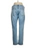 FRAME Chevron-herringbone Blue Jeans Size 32 waist - photo 2