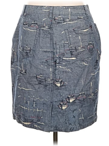 Liz Claiborne Denim Skirt (view 2)