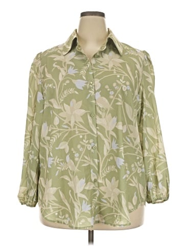 Tuckernuck 3/4 Sleeve Blouse (view 1)