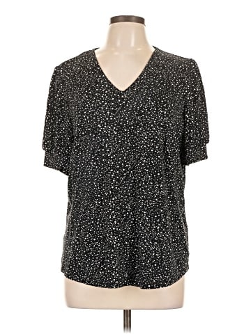 Adrianna Papell Short Sleeve Blouse (view 1)