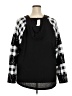 Cato Checkered-gingham Black Pullover Sweater Size 22 - photo 2