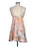 Forever 21 100% Rayon Print Tan Cocktail Dress Size M - photo 2