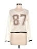 No Comment 100% Acrylic Graphic White Pullover Sweater Size M - photo 1
