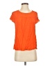 Maeve Orange Short Sleeve Blouse Size 4 - photo 1