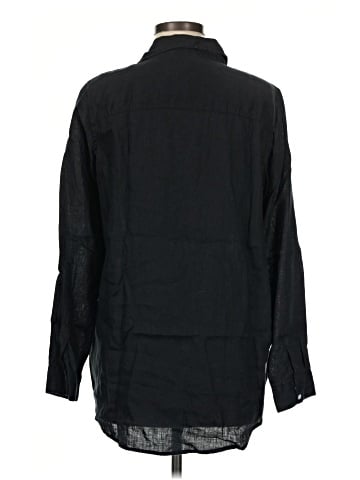 Sigrid Olsen Long Sleeve Button-Down Shirt (view 2)