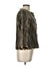 CAbi Tweed Gold Blazer Size L - photo 4