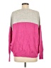 Vince Camuto Color Block Pink Pullover Sweater Size M - photo 2
