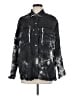 Elan Tie-dye Black Denim Jacket Size S - photo 1