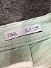 Zara Green Denim Shorts Size 6 - photo 3