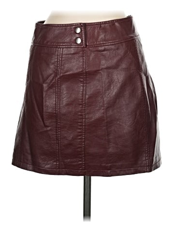 Free People Faux Leather Skirt (view 1)