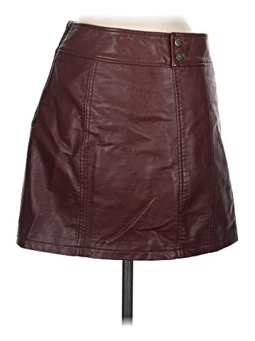 Free People Faux Leather Skirt (view 2)