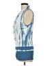 XCVI Blue Sleeveless Blouse Size L - photo 5