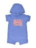 Carter's Blue Short Sleeve Onesie 9-12 MO / 12 MO - photo 1