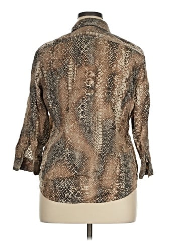 Lauren by Ralph Lauren 3/4 Sleeve Blouse (view 2)