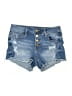 No Boundaries Blue Denim Shorts Size 3 - photo 1