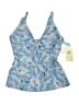 Sunsets Paisley Blue Swimsuit Top Size 36C/38C - photo 1