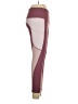 Active Life Color Block Burgundy Pink Active Pants Size L - photo 4